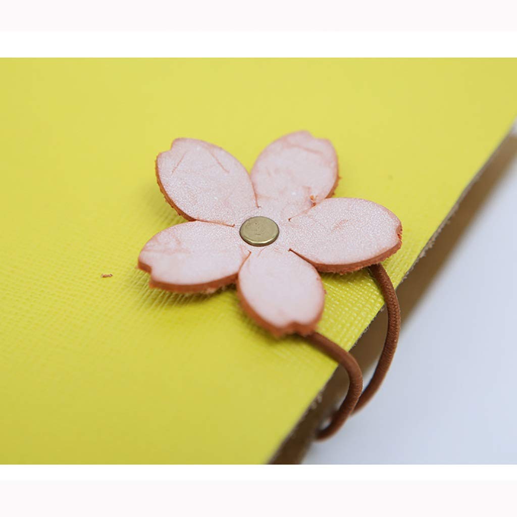 Amazon.co.jp: ノート手帳 A5ノートジャーナル小さな黄色の花ソフト