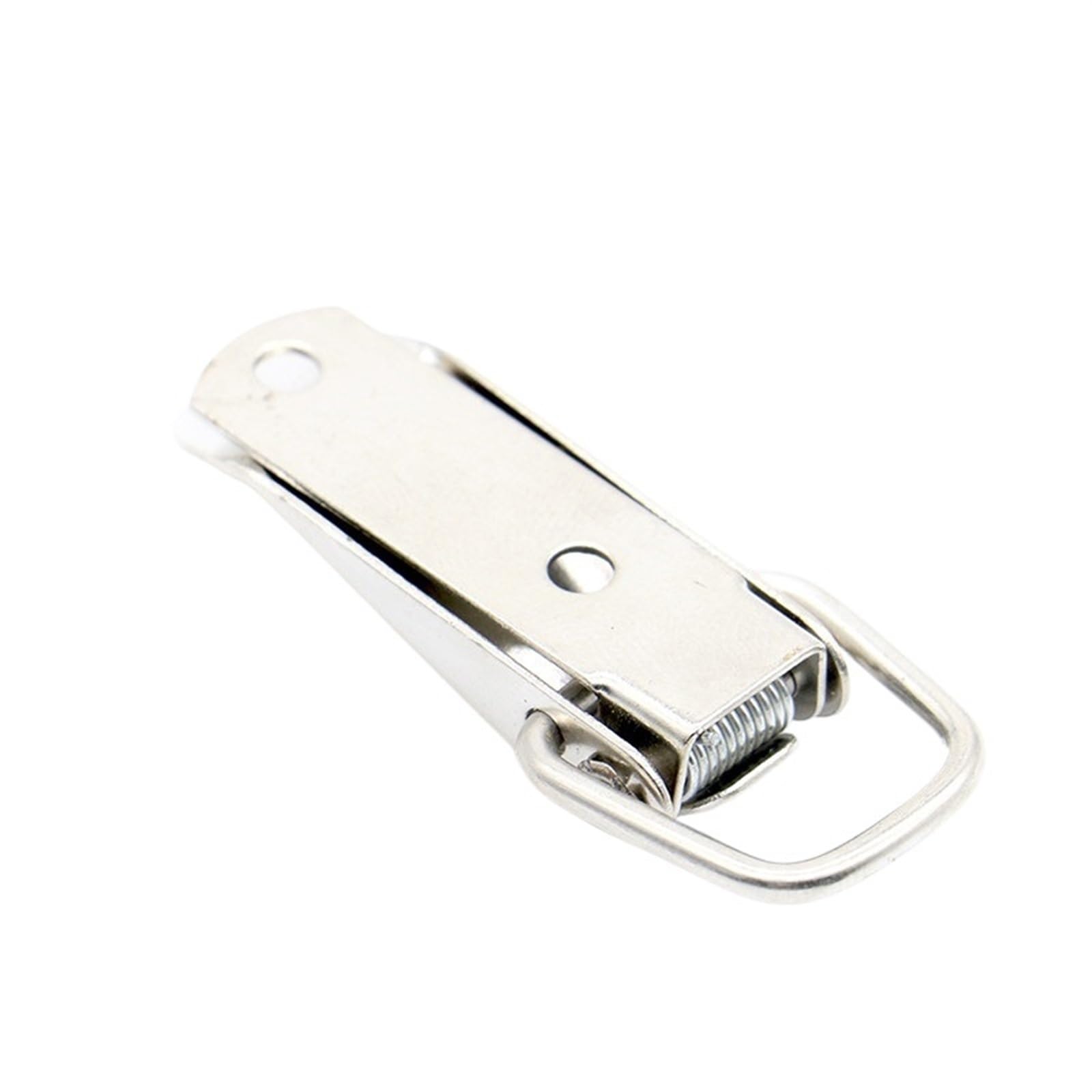 J105 Hardware Schrank Boxen Gefederte Verriegelung Toggle Haspe 27 * 63 Eisen Haspe for Tür Fenster Schrank 1Pcs