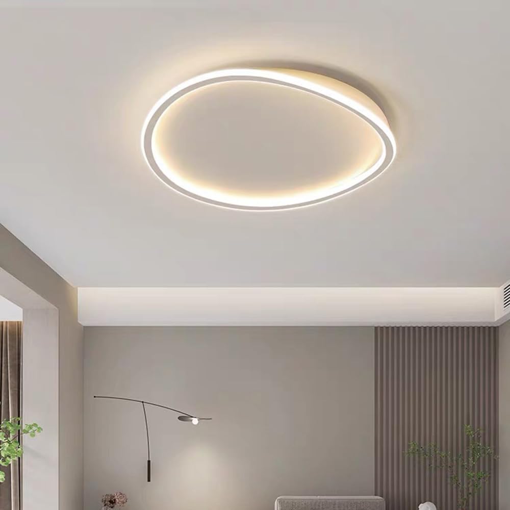 Nowoczesna, minimalistyczna lampa sufitowa LED do sypialni, nordycki salon, kreatywna lampa sufitowa, odpowiednia do restauracji, hoteli i miejsc komercyjnych, oprawa oświetleniowa.
