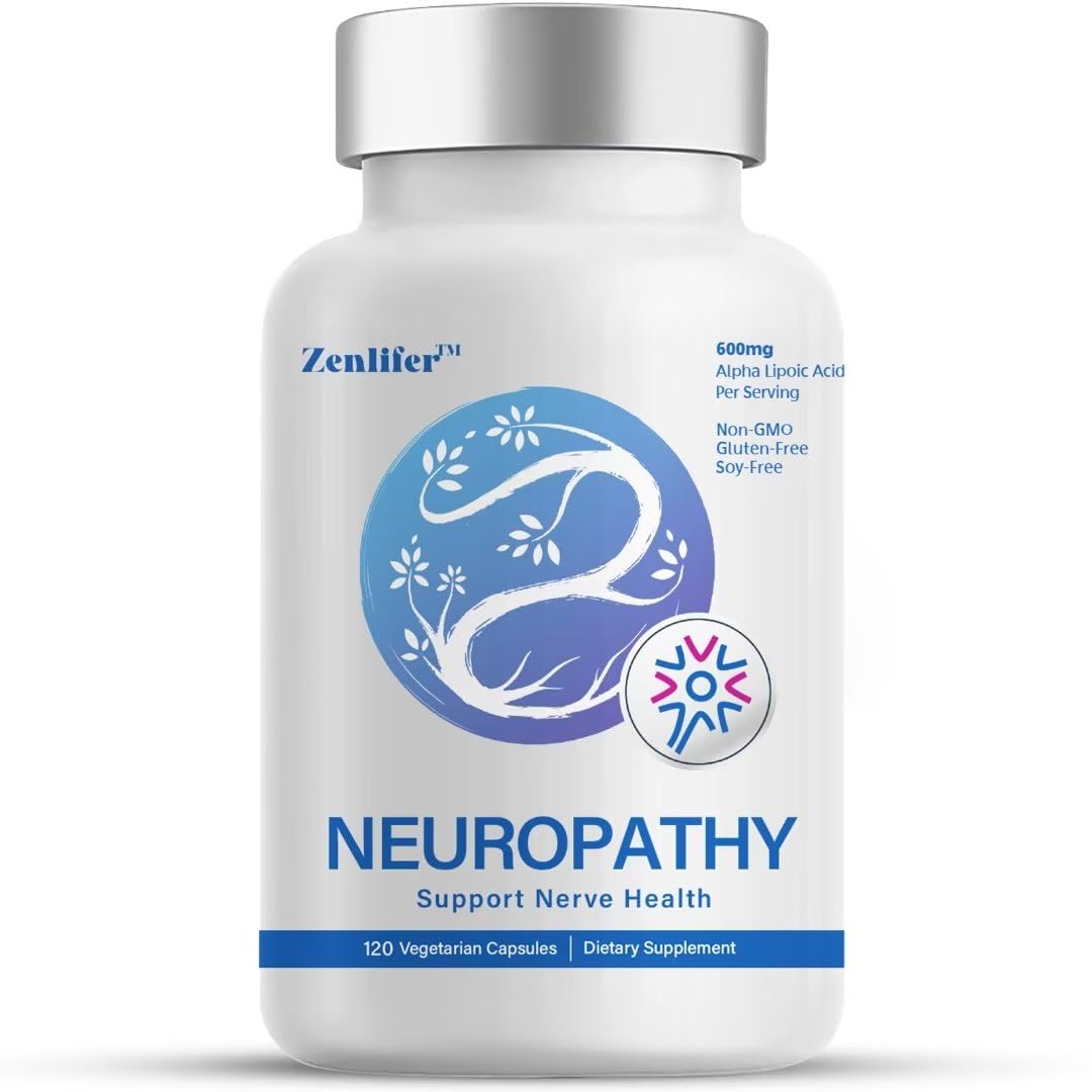 Buy Zenlifer 120 s Pain Neuropathy Nerve tional Blend with 600 mg Alpha