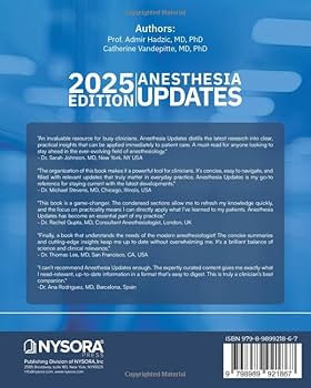 ANESTHESIA UPDATES: Anesthesiology: Fast-Track Updates for