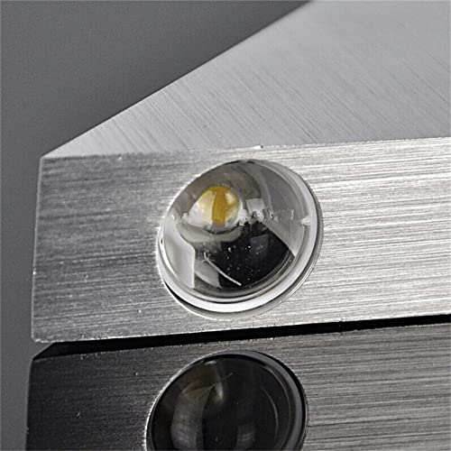 Lámpara de pared LED 3W triángulo de aluminio moderna para iluminación interior de escaleras 4