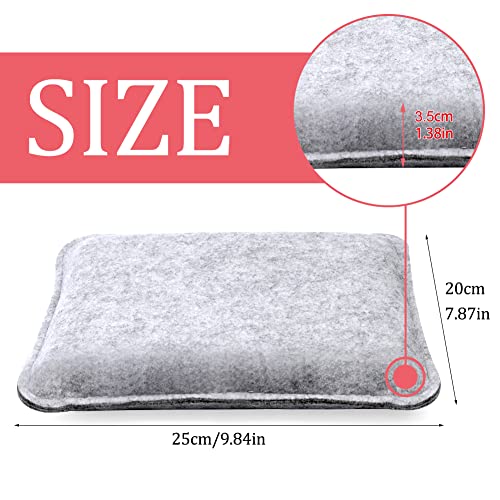WONVOC Needle Felting Pad, 9.84 x 7.87 x 1.38'', Needle Felting Tools for Beginner Felting Tools with Felting Needle Holder, Felting Needles for Craft DIY