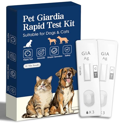 2-Pack Giardia Test Kit for Dogs & Cats