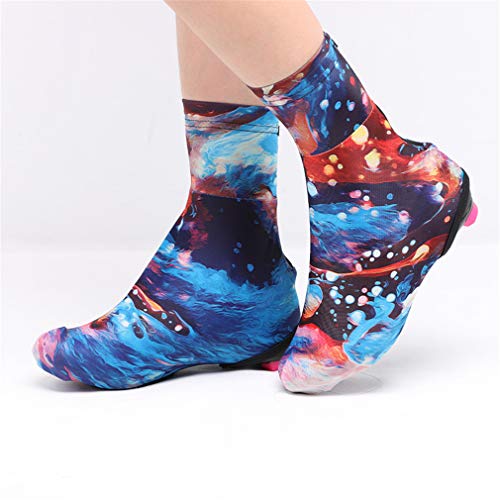 Cubrezapatos de Ciclismo para Hombre Mujer, Multicolor, Talla L miniatura 2