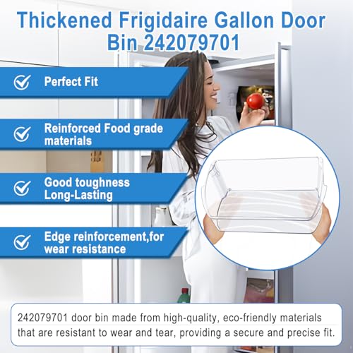 UPGRADED 242079701 Refrigerator Door Bin Replacement, Compatible with Frigidaire Kenmore Refrigerator Door Shelf Bin Parts 242011501 242011504 AP5270343 FFHB2750TS FGHB2868TF LGHD2369TF Door Shelf by YEECHUN - Image 6