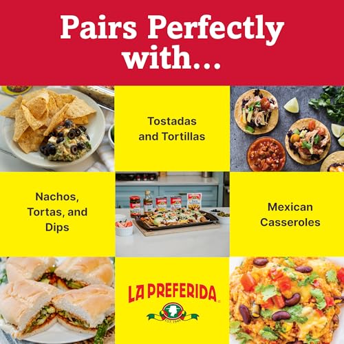 Image of La Preferida Organic Refried Beans, 15 Ounce (Pack of 3)