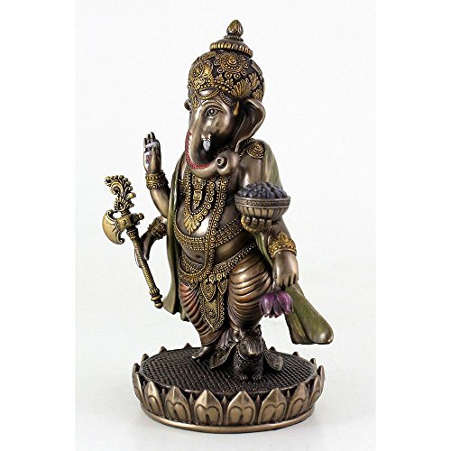 Ganesh Statue for Home Decor Ganesha Idol for Gift Pooja –Standing god Big Murti Sculpture - Image 3