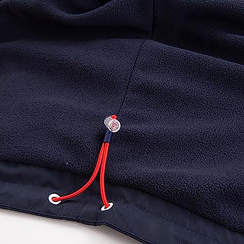 Little Child Outdoor Breathable Fleece Cardigan Zipper Jacket Pieced Color Punching Jacket Long Sleeve Sweatshirt4