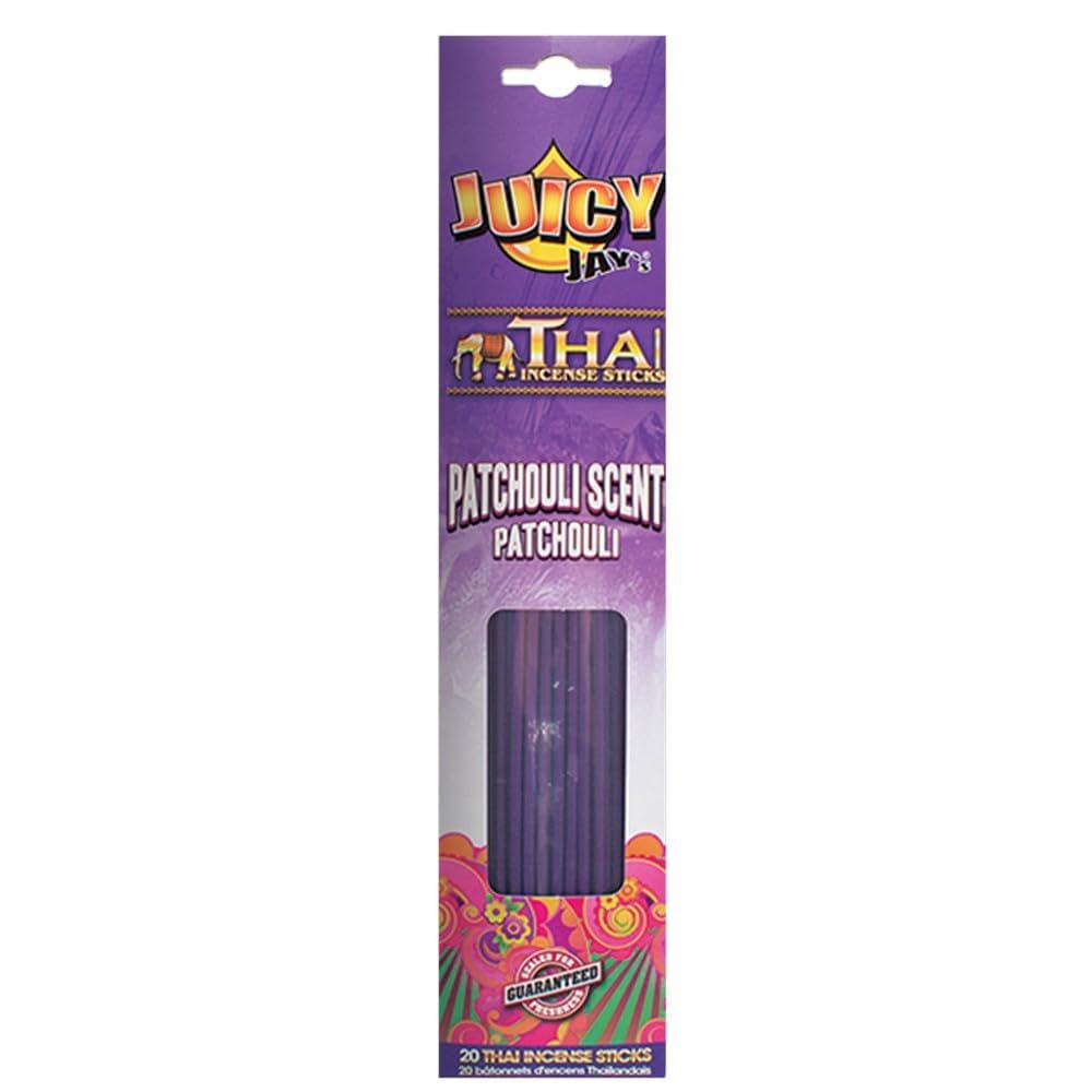 Juicy Jay's Scented Thai Incense Sticks by Vastu (Patchouli)
