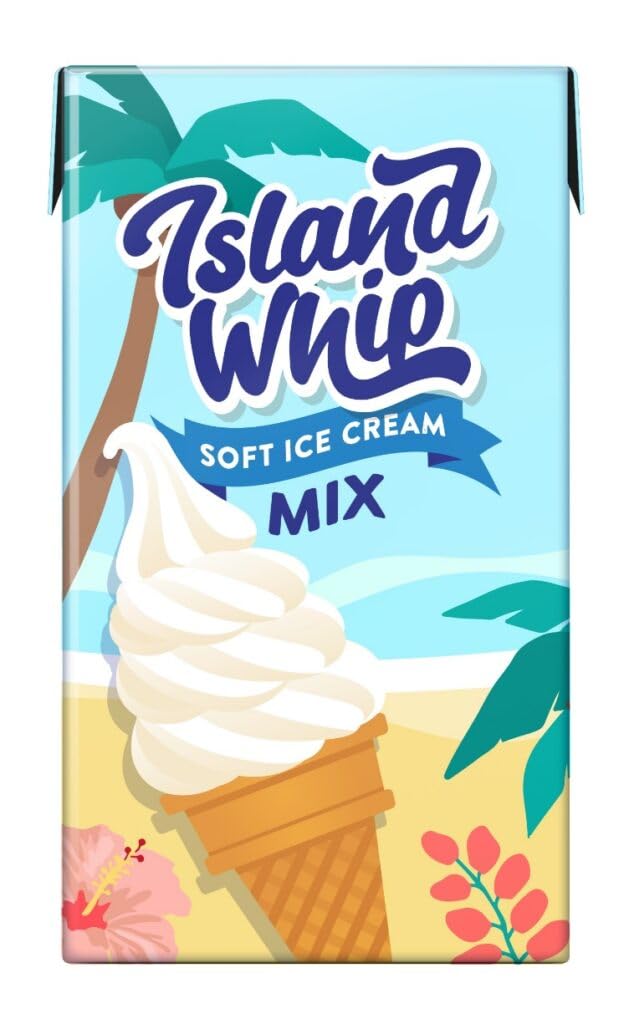 Island Whip Soft Ice Cream Mix - 1 Litre - From Jersey Cows - Market Square