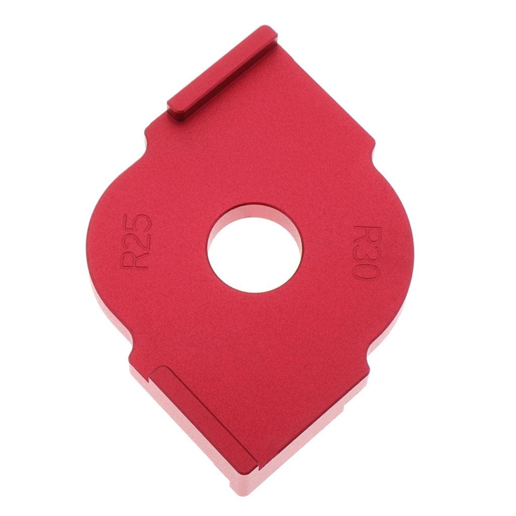 Alloy Radius Jig Router Templates for Routing Rounded Corners R25 R30 | 1 Piece Corner Radius Routing Templates-picture-18