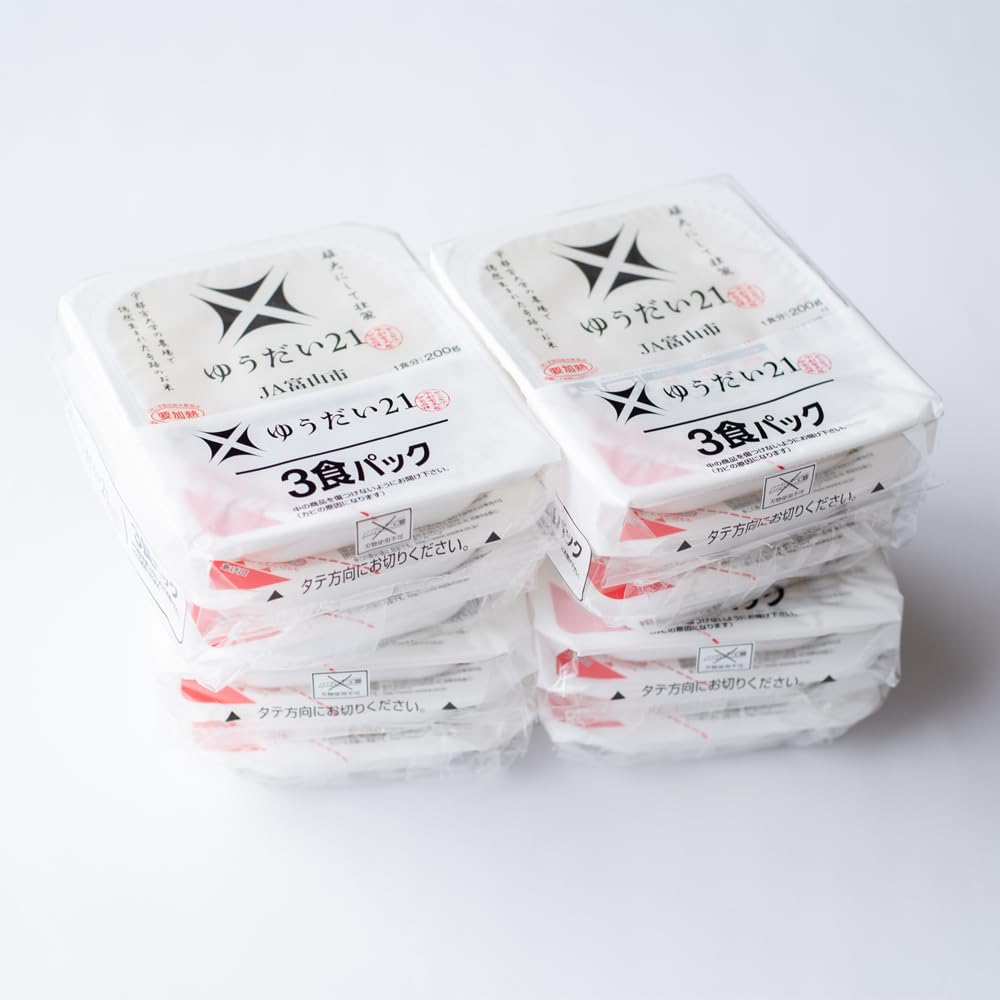 JA富山市 ゆうだい21パックご飯 白米