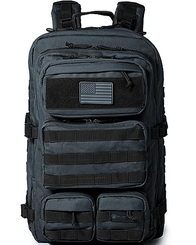 Image of Falko Tactical Backpack for Men and Women 50L Backpack 2.4x Stronger Large Military Molle Rucksack, Bugout Backpack Outdoors