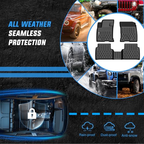 Image of Nilight TPE Floor Mats for Lincoln Corsair (Gas Model)
