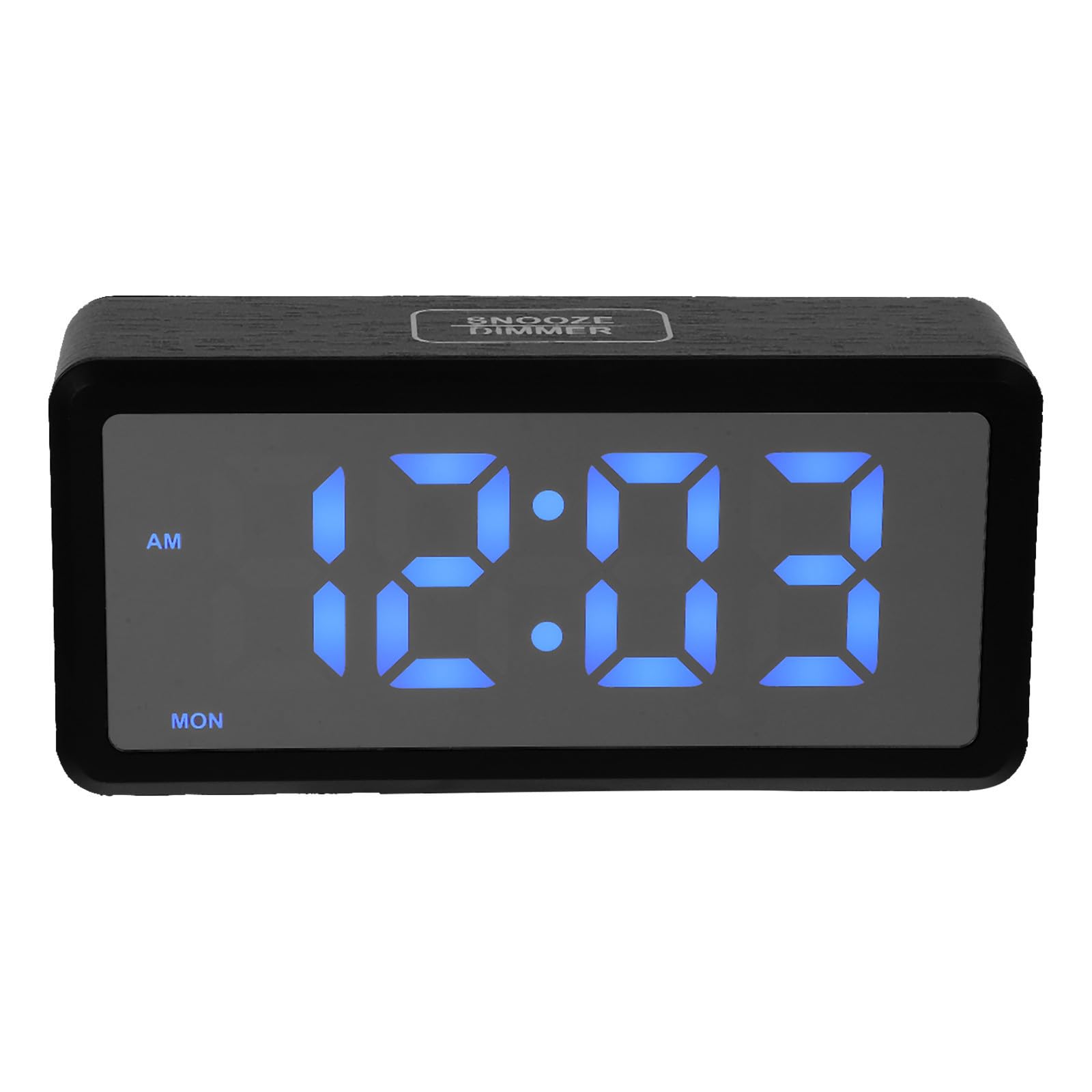 Artibetter Reloj Despertador de Madera LED con Luz RGB Pantalla Ajuste Manual de DST para Dormitorio o Escritorio