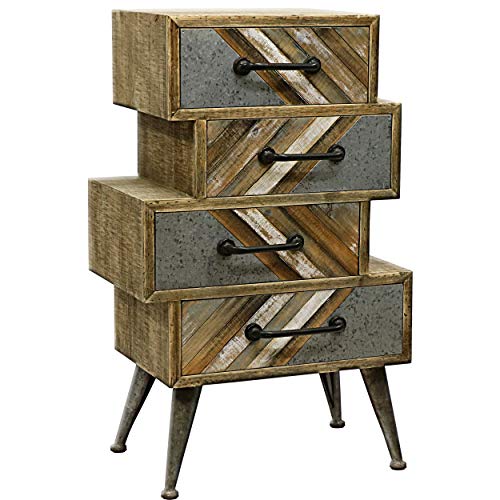 Carrick Design 1004081 Meuble, Bois Dense, Multicolore, Taille Unique