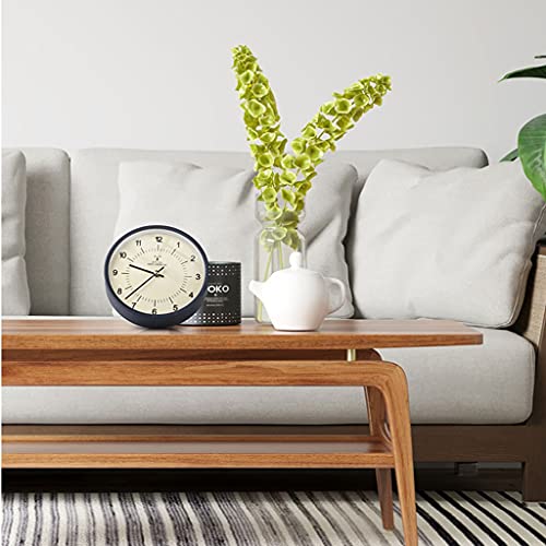 TOMYEUS Relógio de mesa vintage relógio de parede sala de estar relógio de mesa de cabeceira quarto