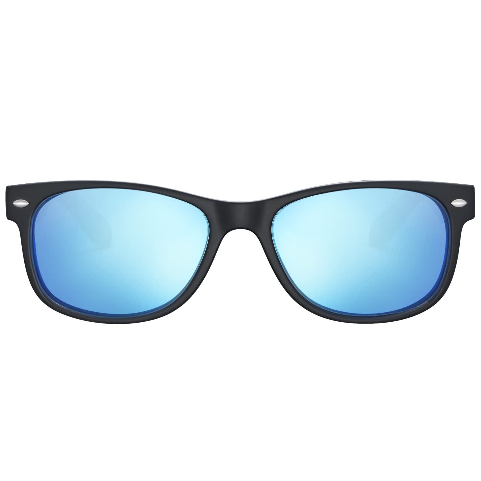 Carfia Occhiali da Sole Polarizzati da Uomo, Protezione UV, Montatura Leggera in TR90, Occhiali da Sole Sportivi Unisex per la Corsa all Aperto CA2100
