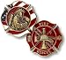 Fireman In Mask Challenge Coin...