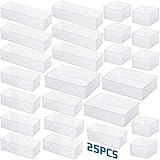 【Produkte mit hoher Qualität】:Dieses ordnungssystem antirutsch 25 stück ist ein qualitätsgesichertes produkt, aus hochwertigem kunststoff, jedes set mehrfach verarbeitet. Wenn es ein problem mit dem produkt gibt, können sie mich jederzeit per E-Mail kontaktieren, und ich werde Ihnen innerhalb von 24 stunden die beste lösung anbieten.