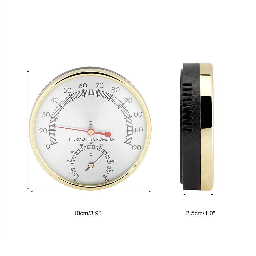 Igrometro Termometro Analogico 2-in-1 Per Auto E Casa - Misura Temperatura E Umidità, -30°C A +70°C!