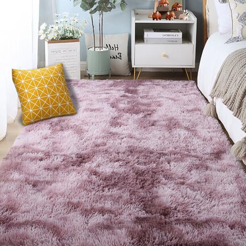 良質 くすみピンク butterfly カーペット128×87cm♢じゅうたん 良質