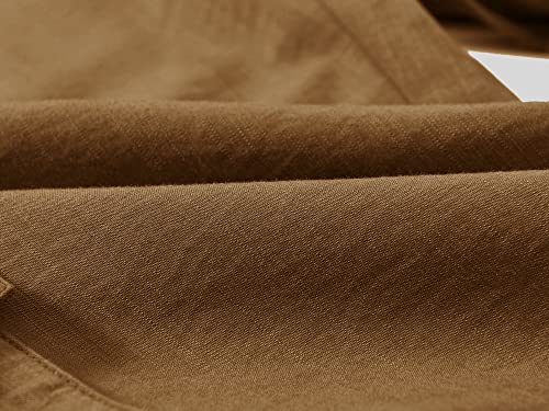 MoFiz Womes Cargo Capris Hiking Pants Lightweight Quick Dry Summer Running Athletic Workout Casual Outdoor Pockets Earthy Yellow XS by MoFiz - Used condition - US$28.15