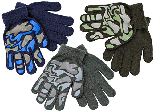 RJM Kids Grippy Camouflage Design Magic Handschoenen