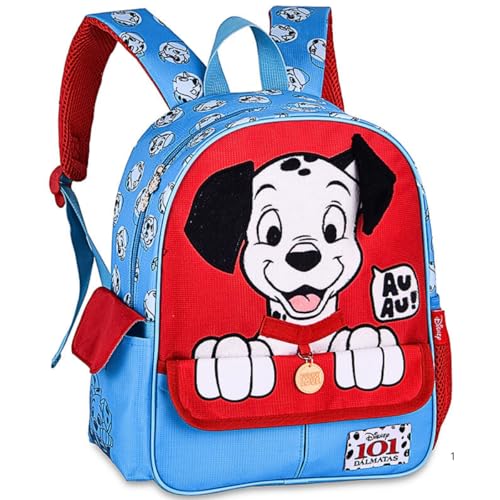 Mochila Infantil Escolar Creche 101 Dalmatas, Costas Disney Pets ...