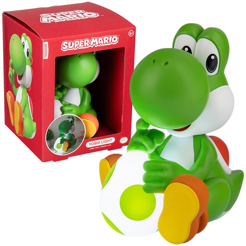 Paladone Super Mario Yoshi GloBuddies Light - Officially Licensed