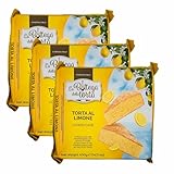 Chocolitaly Italian Cake – Lemon Flavor | 400g Each | Pack of 3 | Soft & Moist Sponge Dessert with Sicilian Lemon Recipe | Made in Italy | Shelf-Stable & Ready to Serve