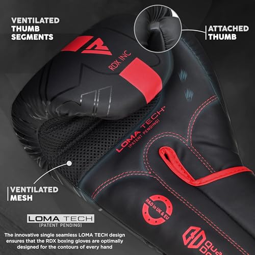 Rdx Boxing Gloves Men Women, Pro Training Sparring, Maya Hide Leather Muay Thai Mma Kickboxing thumb #3