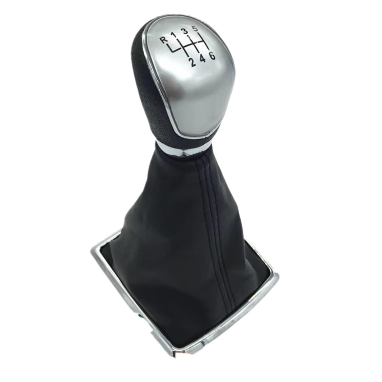Tudexx One Color Car Gear Shift Knob Head Compatible With Focus Mk3 2011 2012 2013 5/6Speed Gear Shift Knob Gaiter Boot Cover Shifter Lever Handle Gear Stick Head