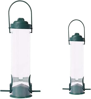 Squirrel-Proof Spinning Wild Bird Feeder, Squirrel-Proof Spinning Wild Bird Feeder With Weight Activated Rotating Perch, For Garden Yard Patio,2PCS