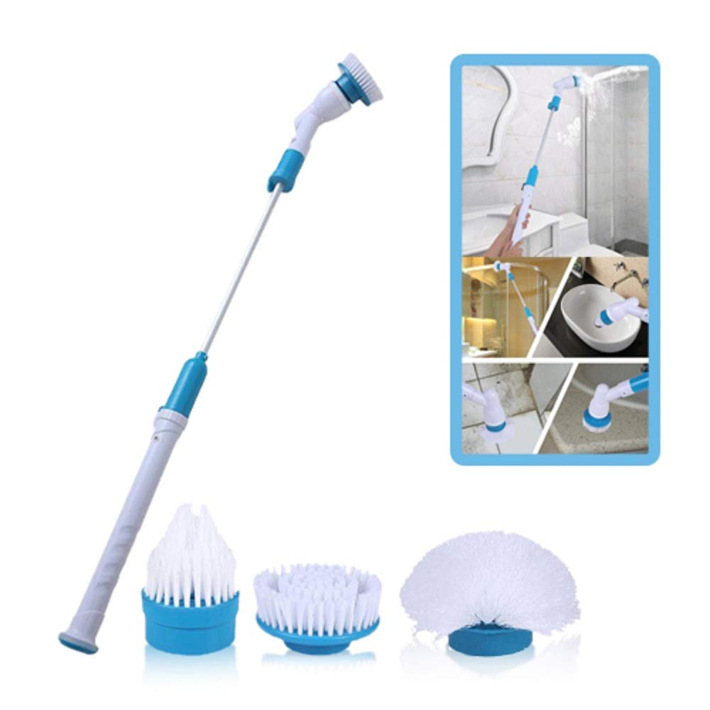 EMNDR Electric Spin Scrubber,Multi-Purpose Power Surface Cleaner with 3 Replaceable Cleaning Scrubber Brush Heads, 1 Extension Arm and Adapter, Toilet Tub and Tile Floor Scrubber (B08W9W7VTK) Amazon Price History, Amazon Price Tracker