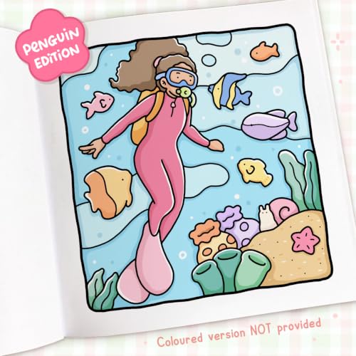 Image of Girl Moments: Coloring Books for Adults by Coco Wyo | Cute Girl Coloring Pages, Self-Care Daily Moments, Stress Relief & Relaxation: A relaxing and cosy colouring book from the bestselling author