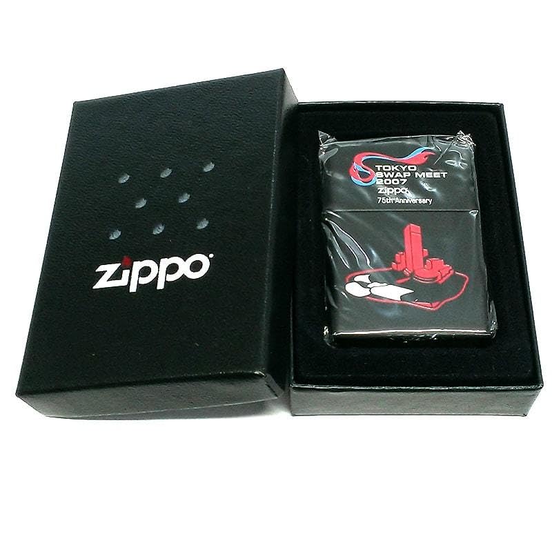 Amazon.co.jp: ZIPPO 一点物 2007年製 スワップミート 東京 75周年記念 