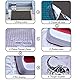 DHER Sublimation Papier Sublimationstintenblatt Vorgedrucktes Sublimation Papier 4er-Pack Infusible-Transfer-Tintenpapier, Infusible-Transferpapier, Infusible Transfer Ink Sheets, 25*30.5 cm (Schwarz)