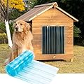 Uross Dog Door Replacement Flaps - 180CM Ruff Weather DIY Cat Dog Door Flap, Doggie Door Replacement Flaps, Vinyl Plastic Dog Door Flap for Dog House, Ideal Large Pet Door Replacement Flap