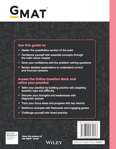 Image of GMAT Official Guide Quantitative Review 2024-2025: Book + Online Question Bank