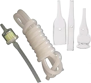 Tubo de silicona de 39 pulgadas, filtros de m...