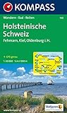  Naturpark Holsteinische Schweiz: 1: 50.000. Wandern, Rad. GPS-genau