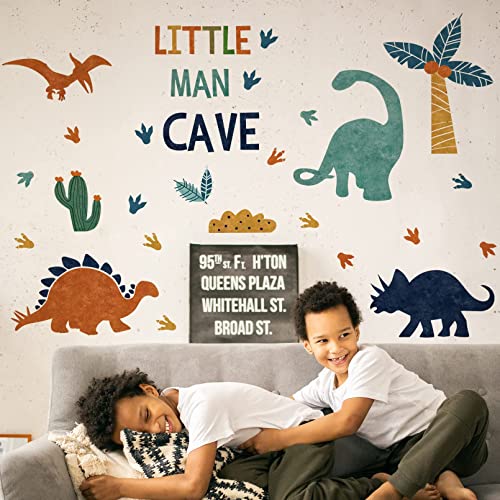 Vinilo Decorativo Huellas de Dinosaurio para Pared Infantil miniatura 4