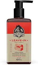 Leave-in Para Cabelo Masculino Barba Negra 120ml Don Alcides