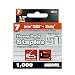 Surebonder 55212 Heavy Duty 1/2-Inch Length Round Crown Wire Tacker Staples, Arrow T25 Type, 1000 Count