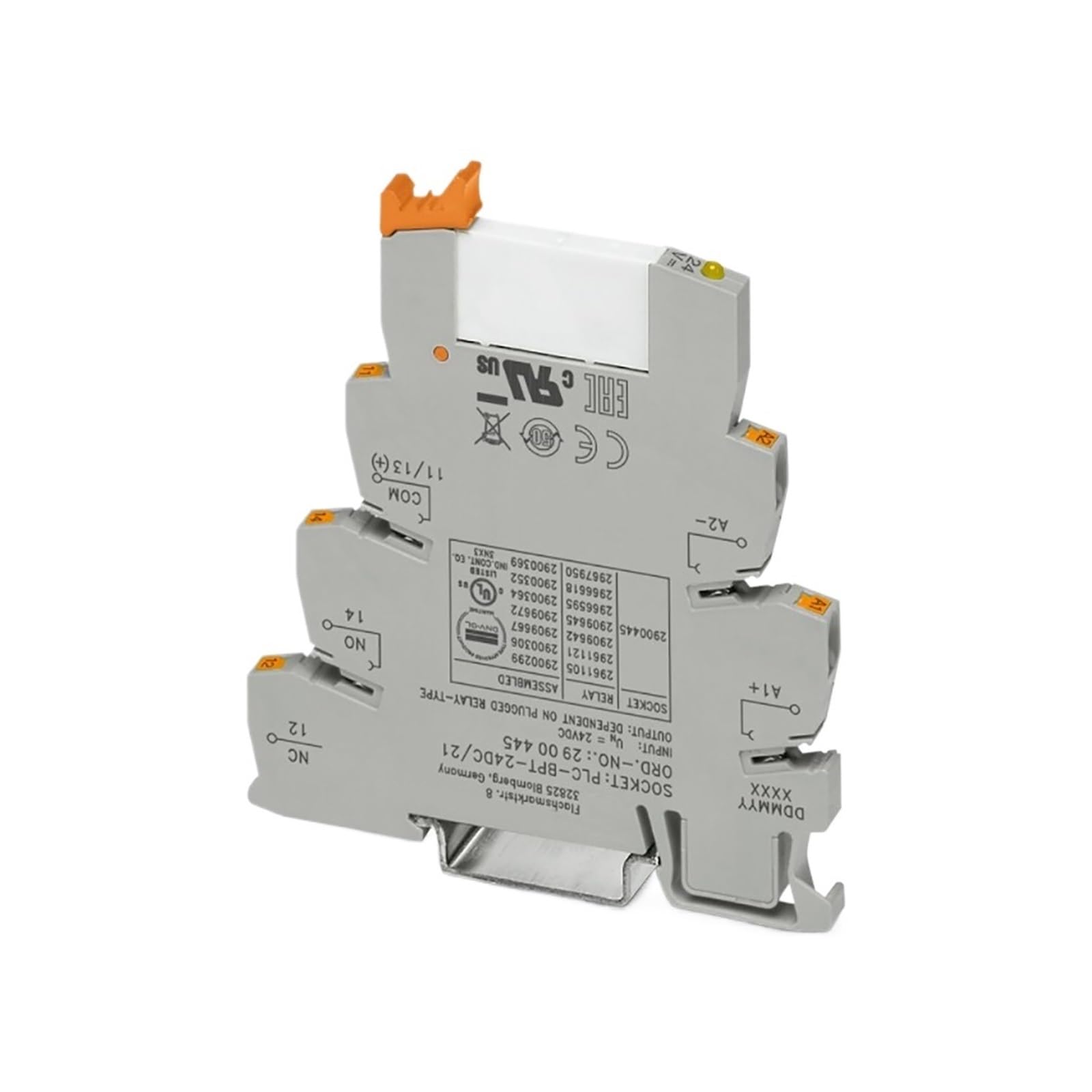 ZVQYSGIW 10 PCS PLC-RPT-24DC/21-2900299 Relay Module