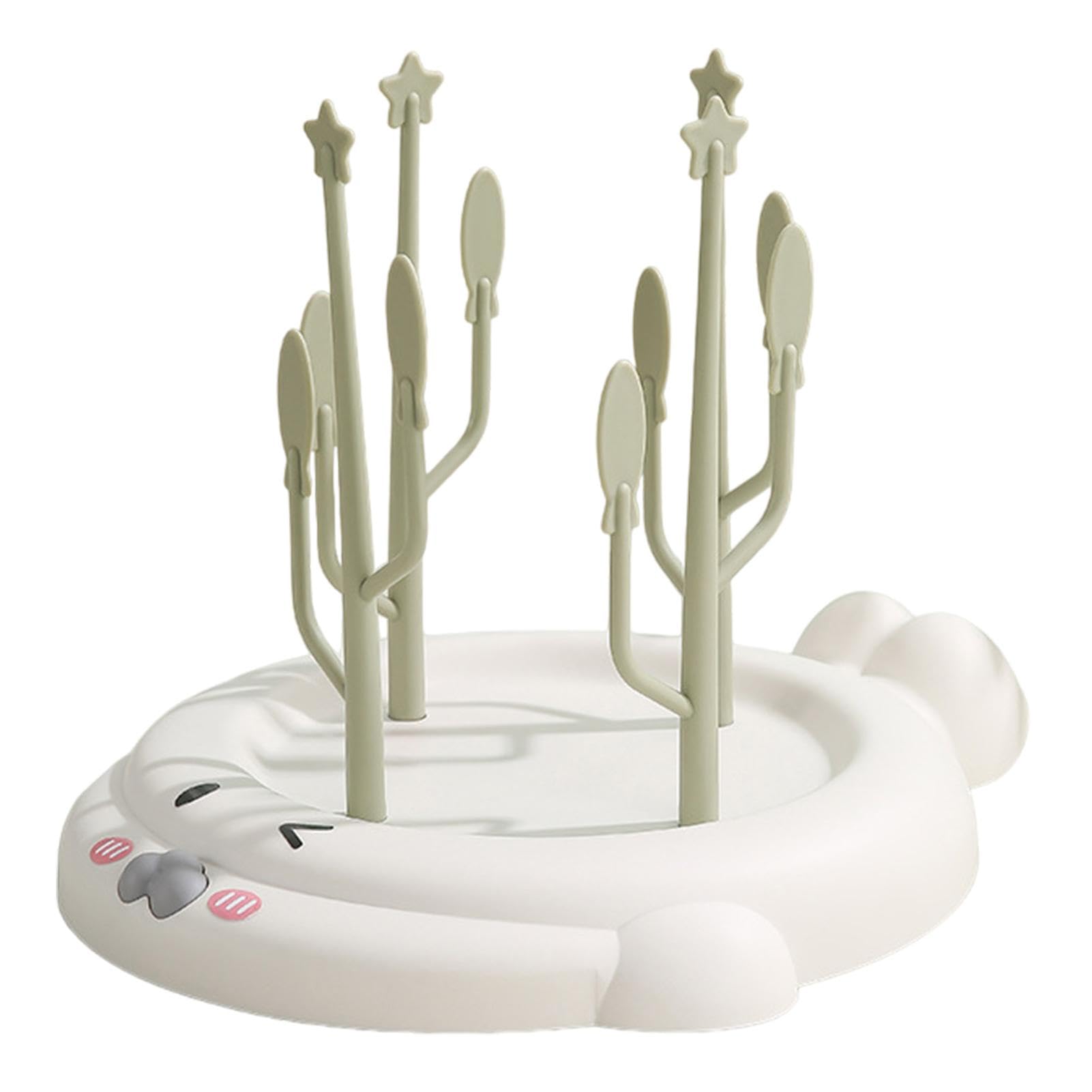 Breast Feeding Drying Rack Concave Large Bottom Plate Cutlery Storage