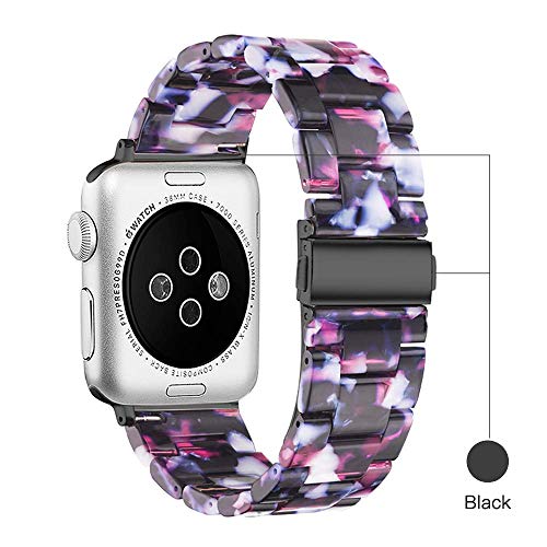 Image of Light House Apple Watch Bands-Fashion Lightweight Resin iWatch Bands for Women Men 38mm /40mm /41mm /42mm(Series 11 10), 49mm /46mm /45mm /44mm /42mm(S 3 2 1), Compatible with Apple Watch Series 11 SE 10 9 8 7 6 5 4 3 Ultra