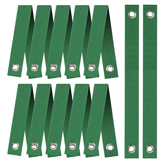 Jevrench 12 PCS Tree Straps for Staking, Tree Support Straps for Guying Staking Newly Planted Sapling Straight and Hurricane Protection, Heavy Duty Tree Stake Straps for Straightening